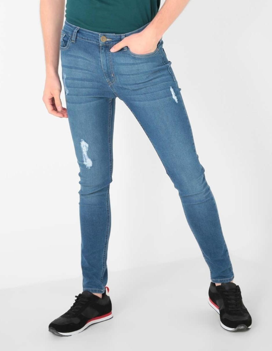 Jeans skinny Non Stop lavado stone wash para hombre
