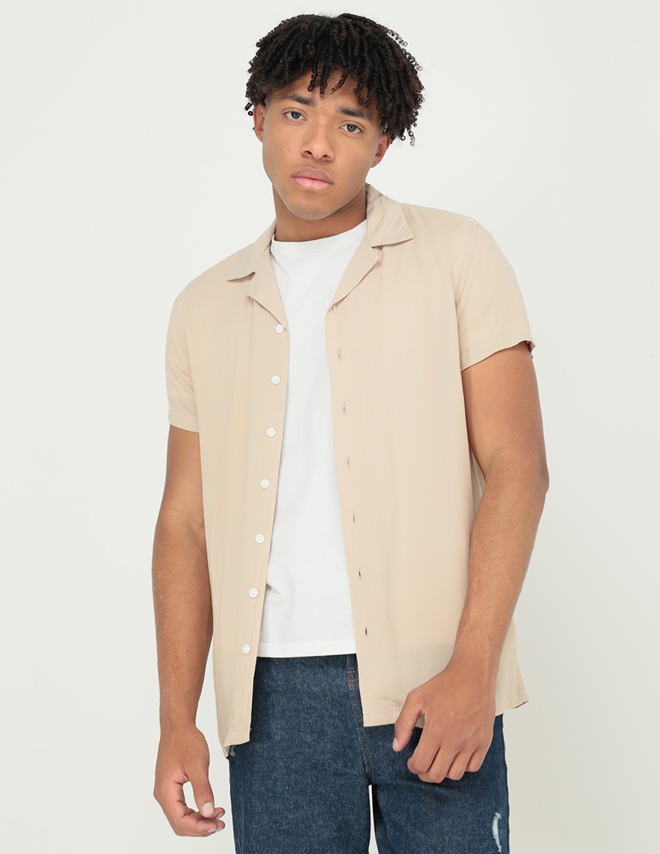 Camisa casual manga corta para hombre Camisa casual manga corta para hombre