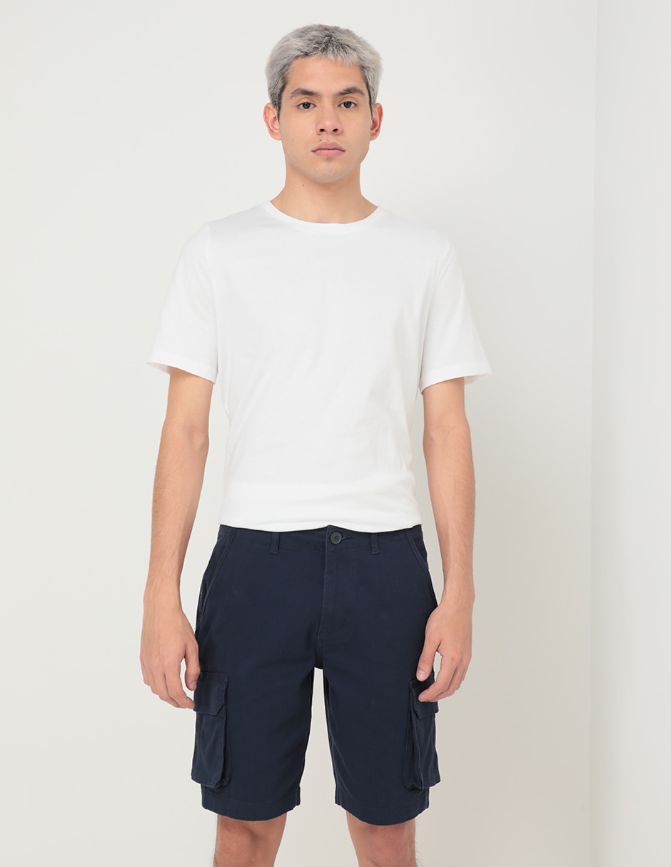 Bermuda de algodón para hombre