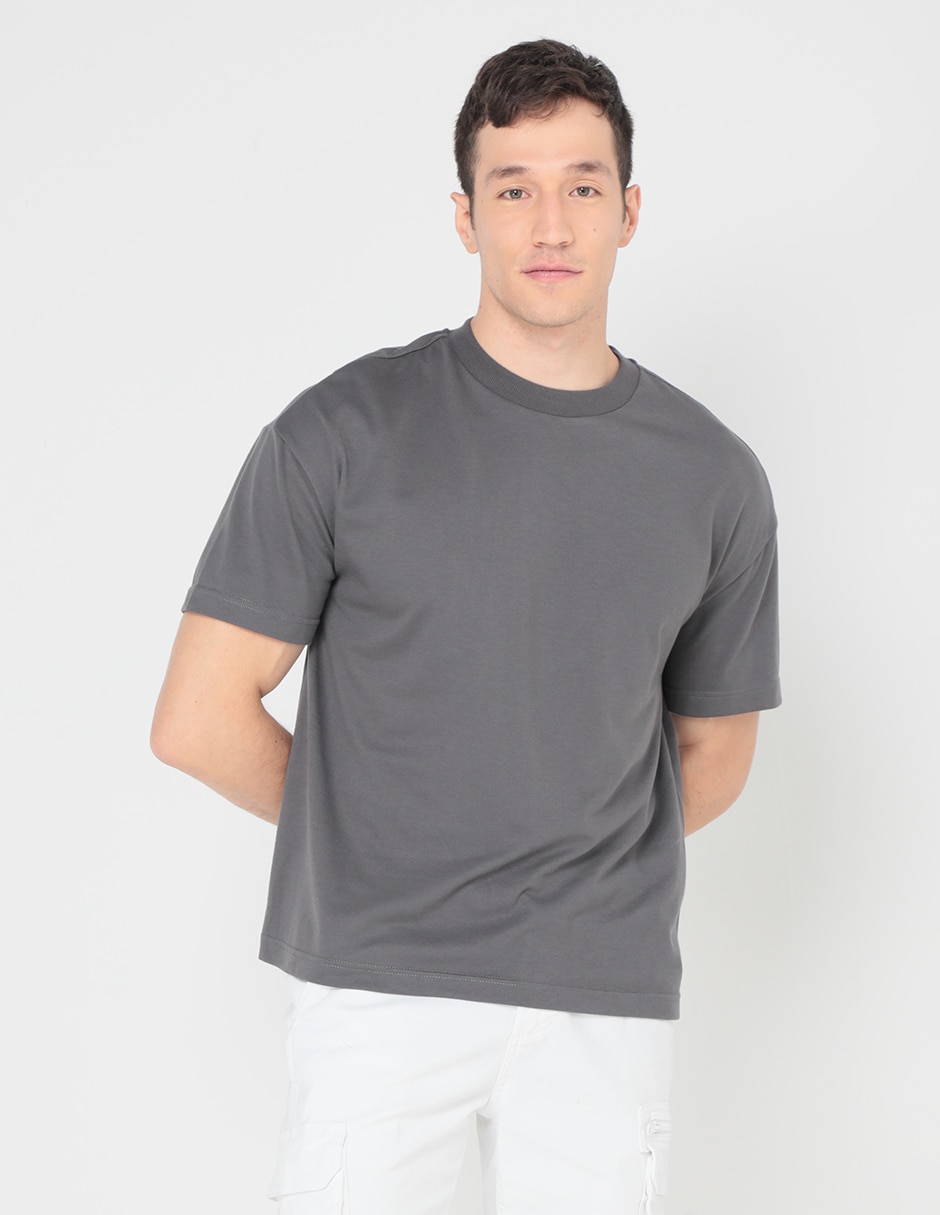 Playera cuello redondo para hombre