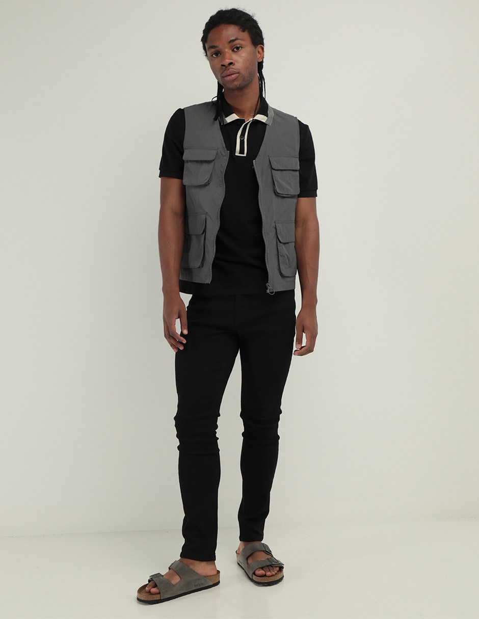 Chaleco Non Stop con bolsillos para hombre