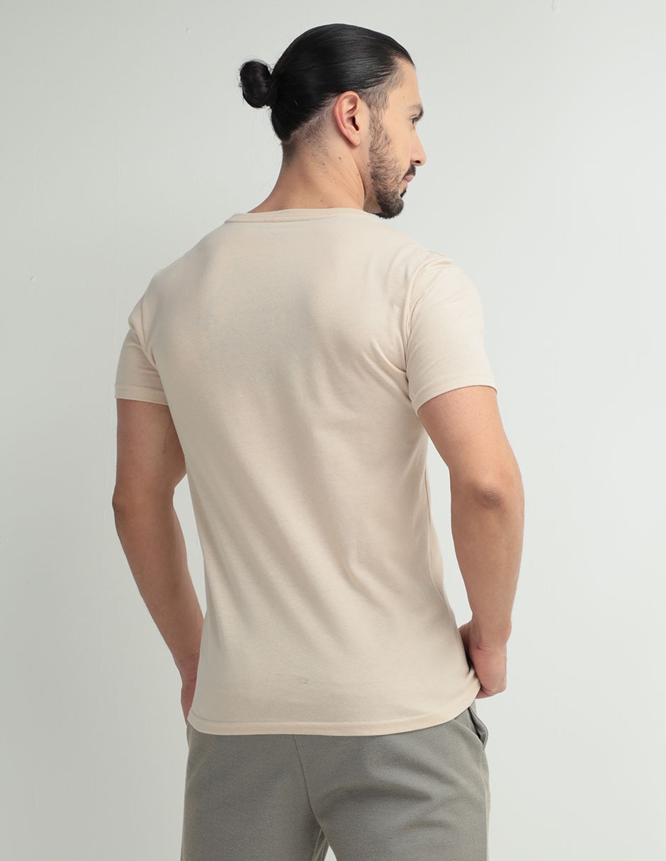 Playera cuello redondo para hombre 4