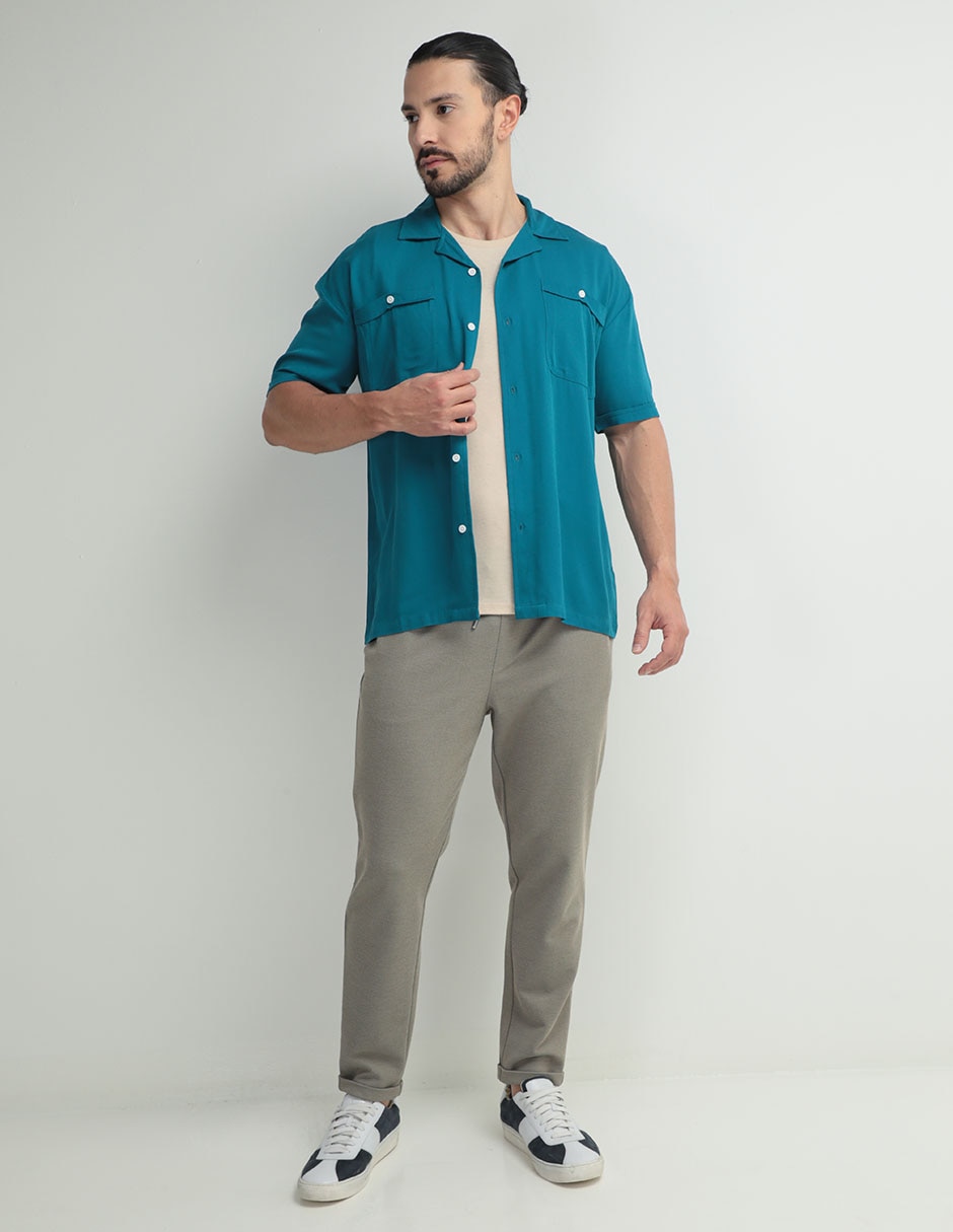Playera cuello redondo para hombre 3