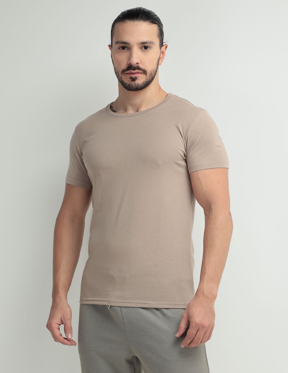 Playera cuello redondo para hombre Playera cuello redondo para hombre