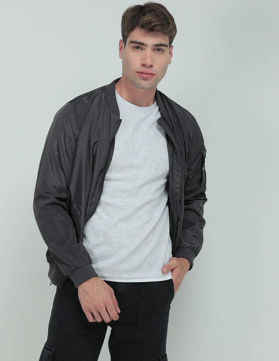 Chamarra bomber para hombre Chamarra bomber para hombre