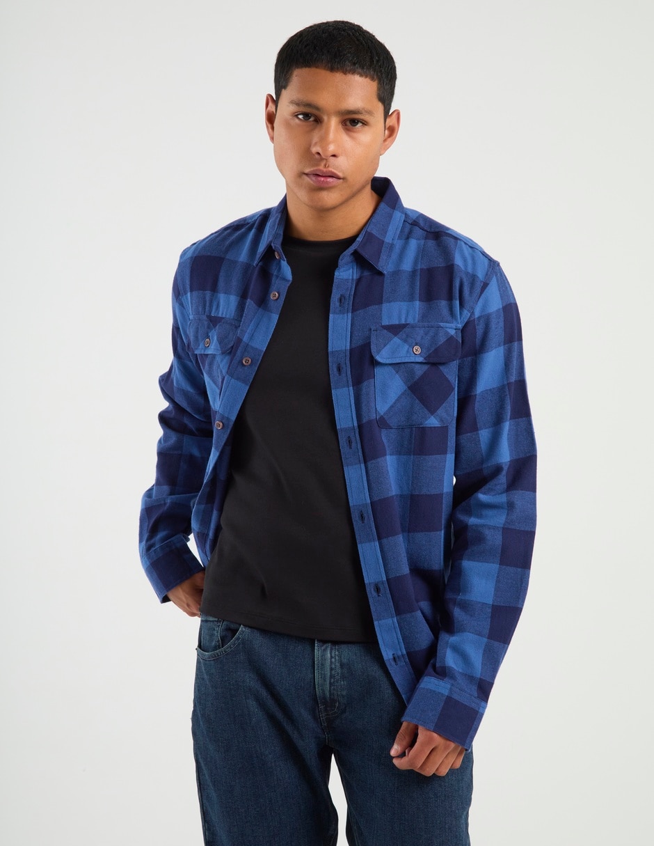 Camisa casual Non Stop manga larga para hombre