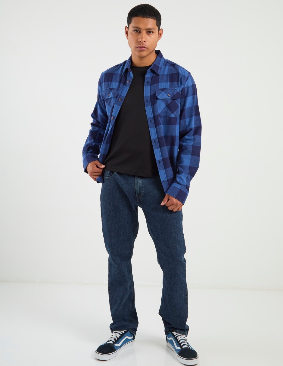 Camisa casual Non Stop manga larga para hombre