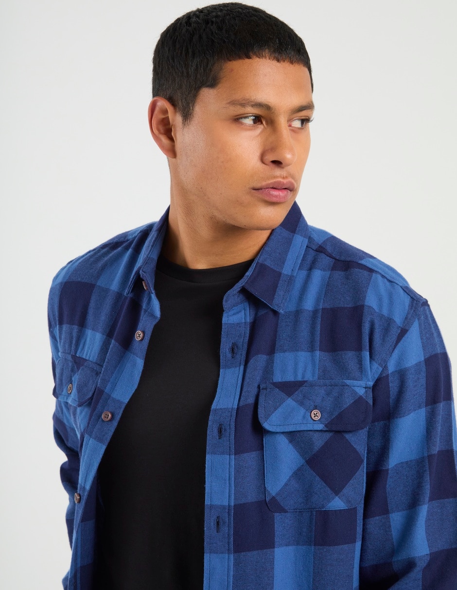 Camisa casual Non Stop manga larga para hombre