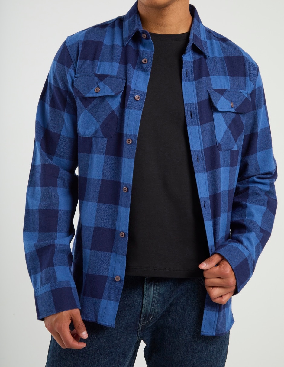 Camisa casual Non Stop manga larga para hombre