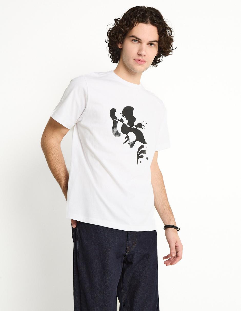 Playera cuello redondo para hombre