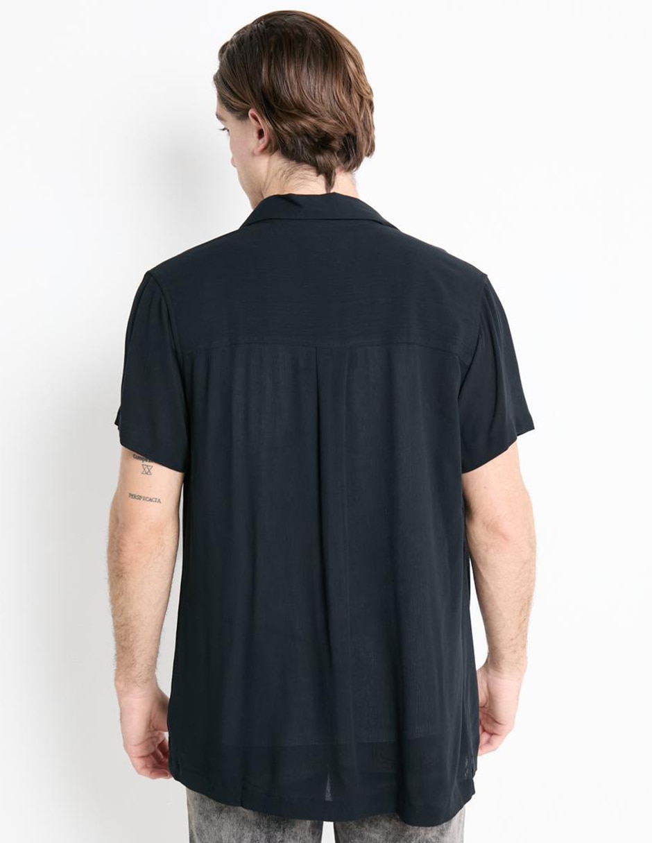 Camisa casual Non Stop manga corta para hombre