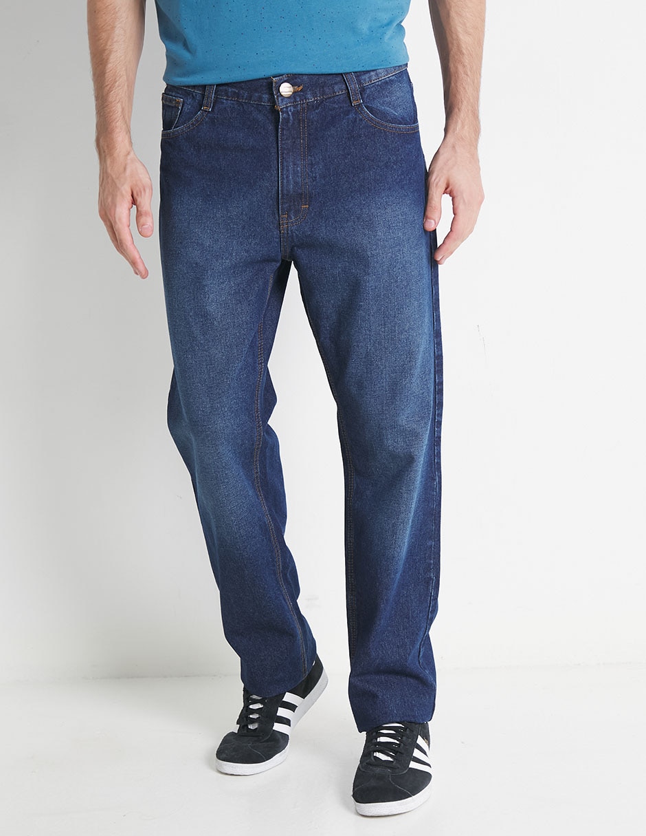 Jeans straight lavado obscuro para hombre Jeans straight lavado obscuro para hombre