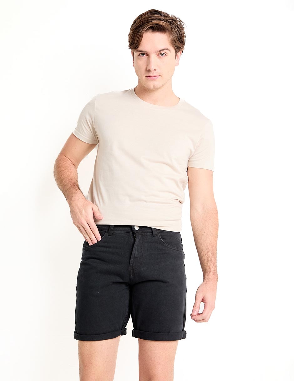 Bermuda de algodón para hombre