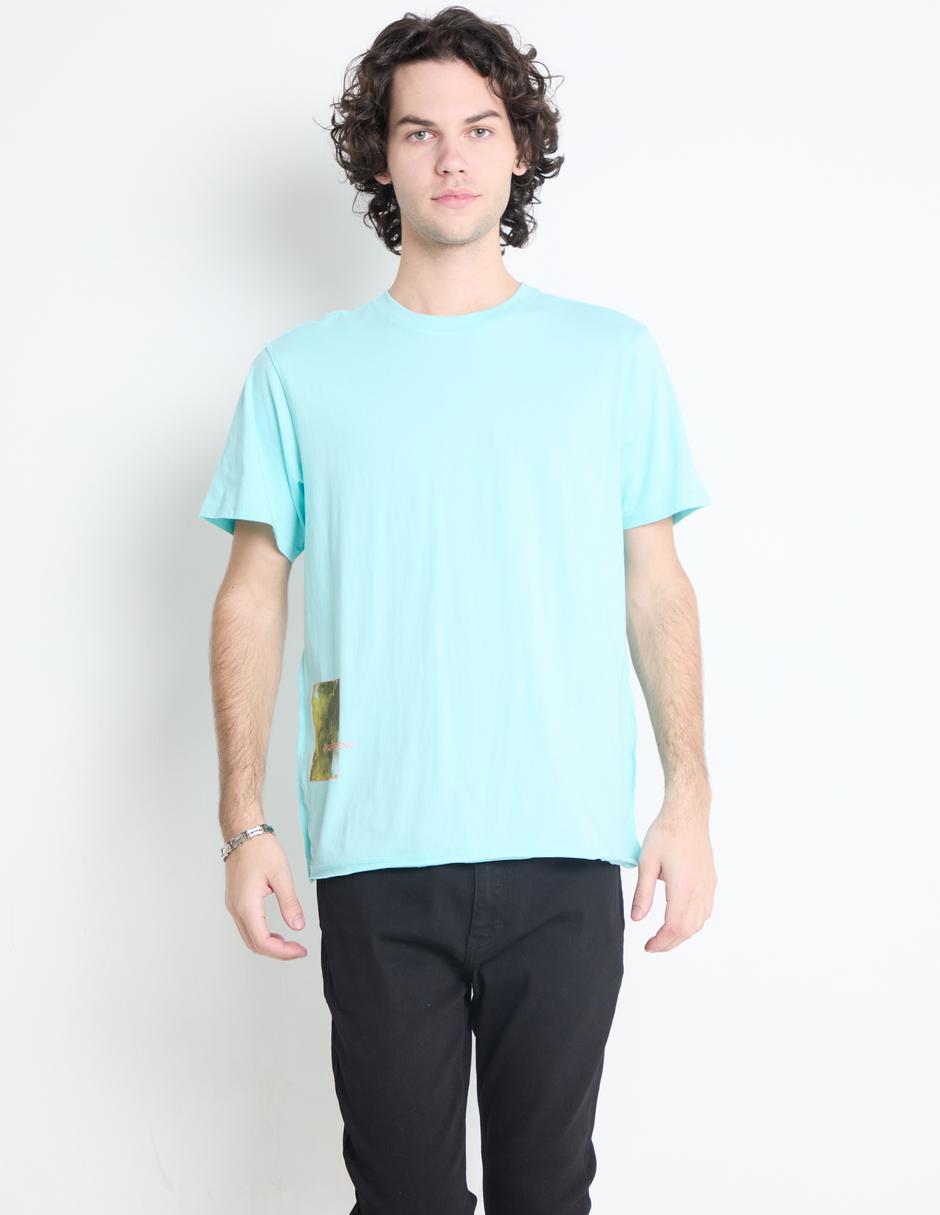 Playera cuello redondo para hombre