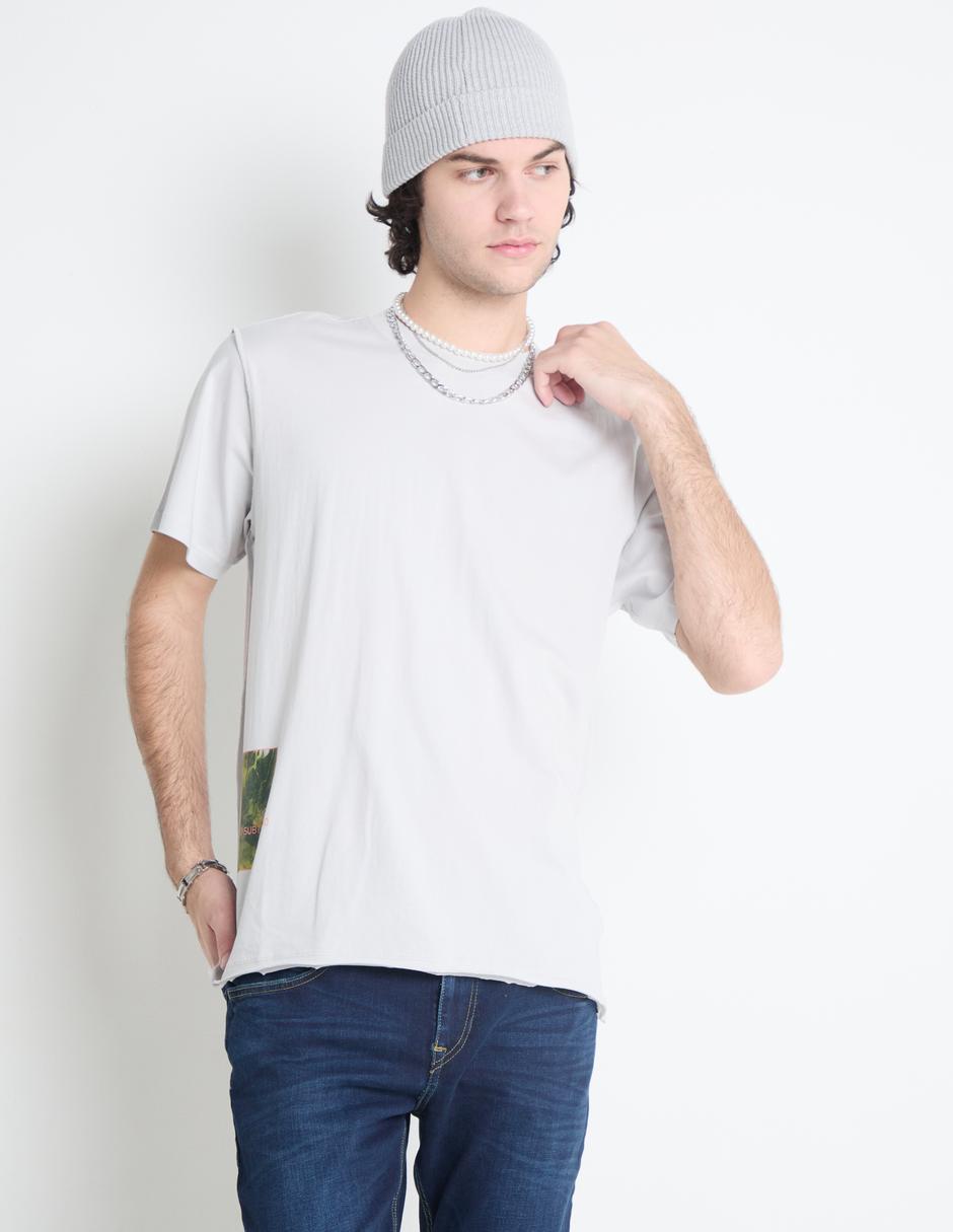 Playera cuello redondo para hombre
