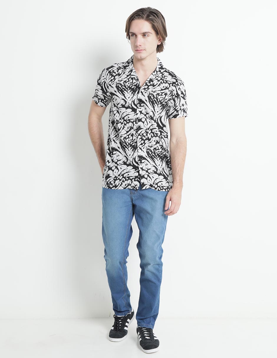 Jeans slim Non Stop deslavado para hombre