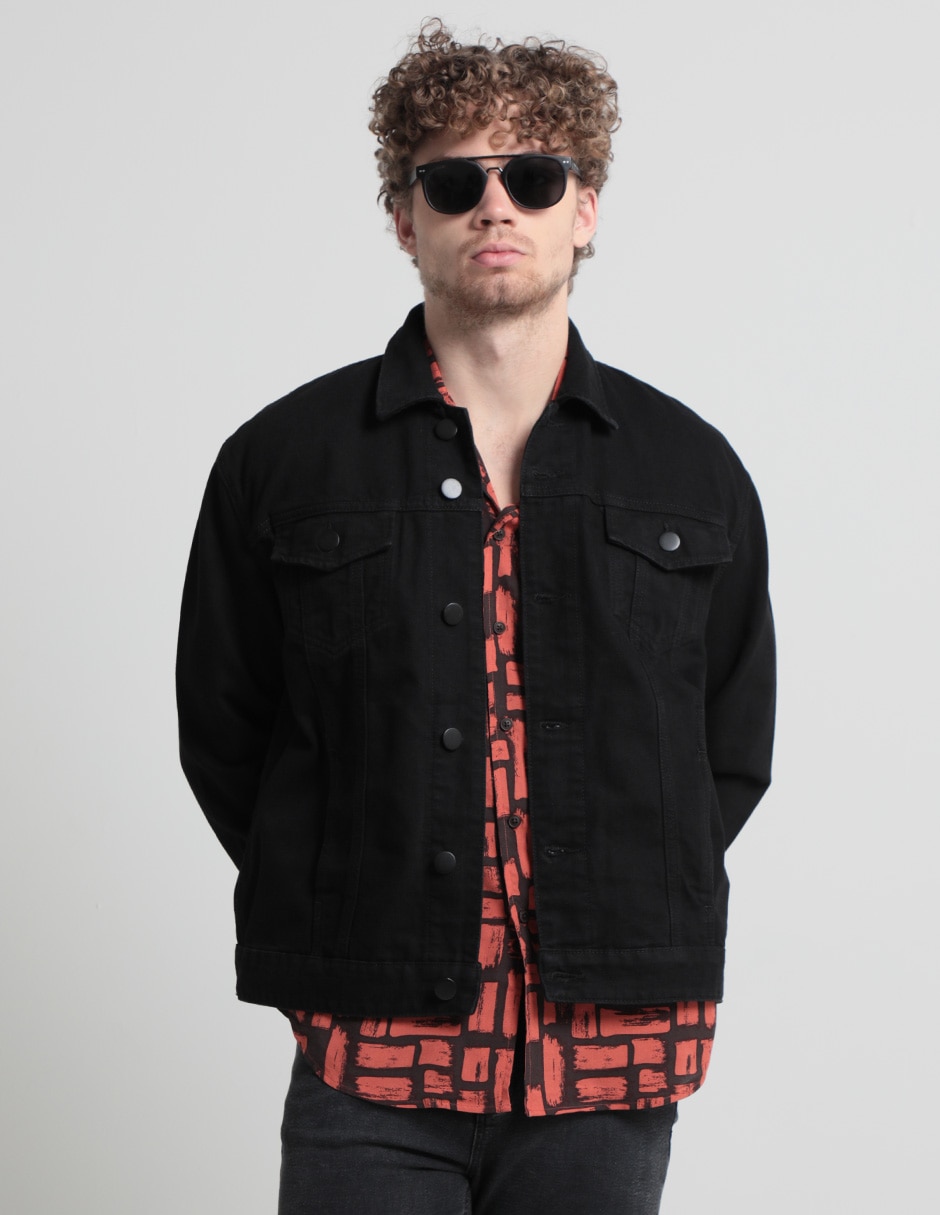 Chamarra denim Non Stop con bolsillos para hombre