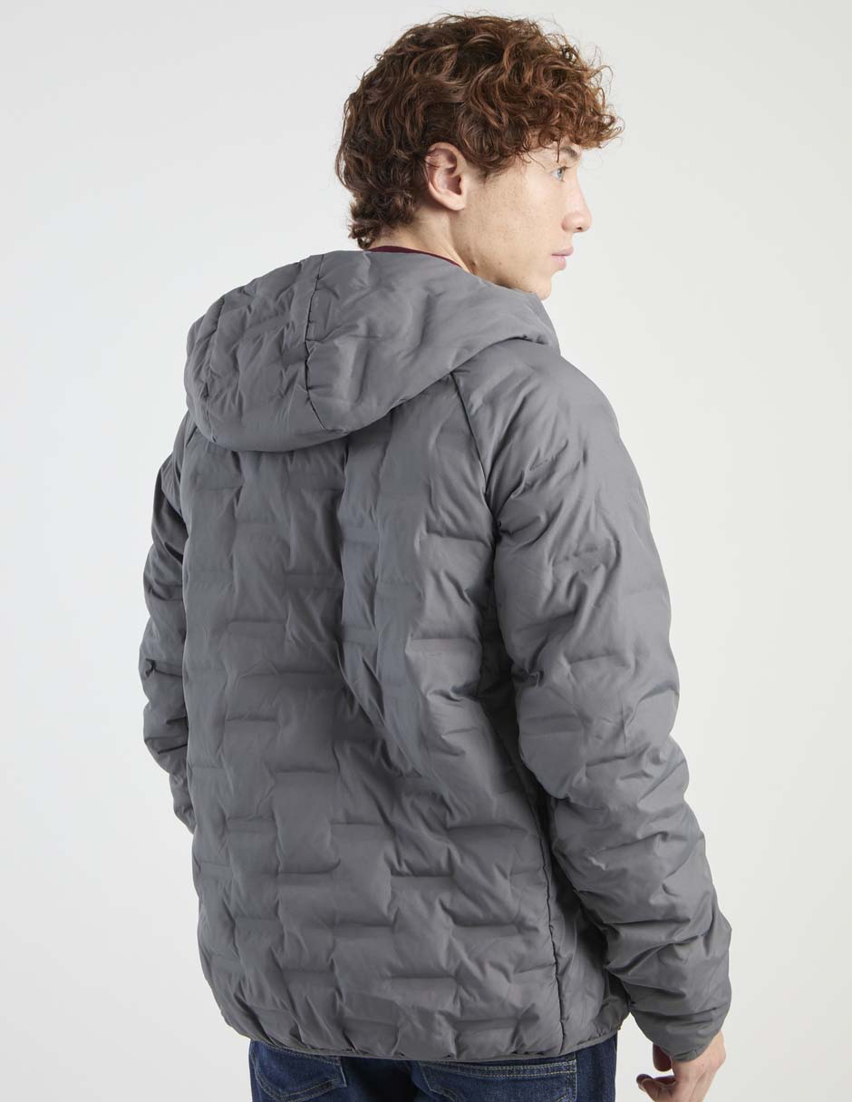 Chamarra acolchada con bolsillos para hombre 4