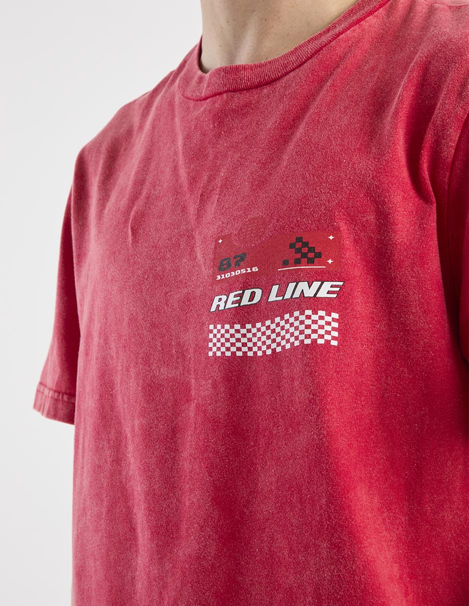 Playera Red Line cuello redondo para hombre 4