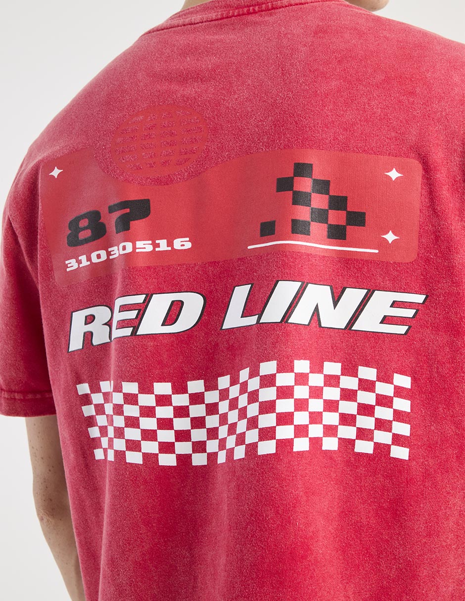 Playera Red Line cuello redondo para hombre 5