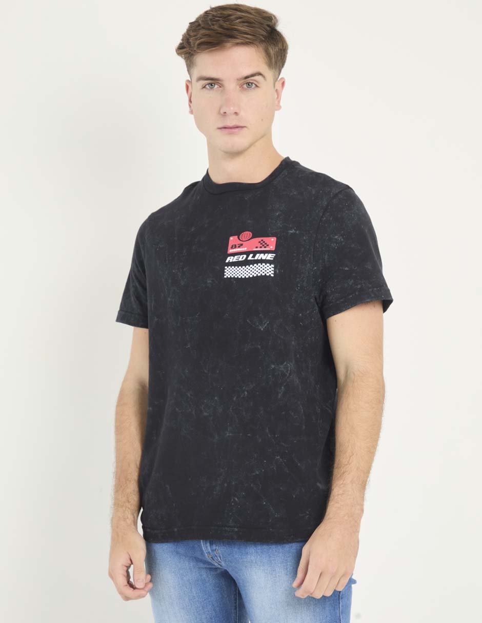 Playera Red Line cuello redondo para hombre Playera Red Line cuello redondo para hombre