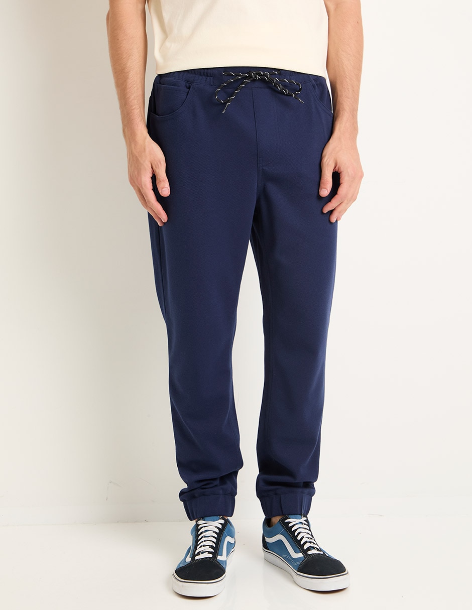 Pantalón skinny de gabardina para hombre