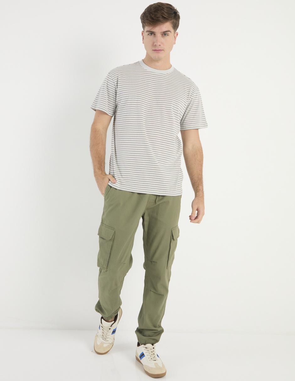 Playera cuello redondo para hombre