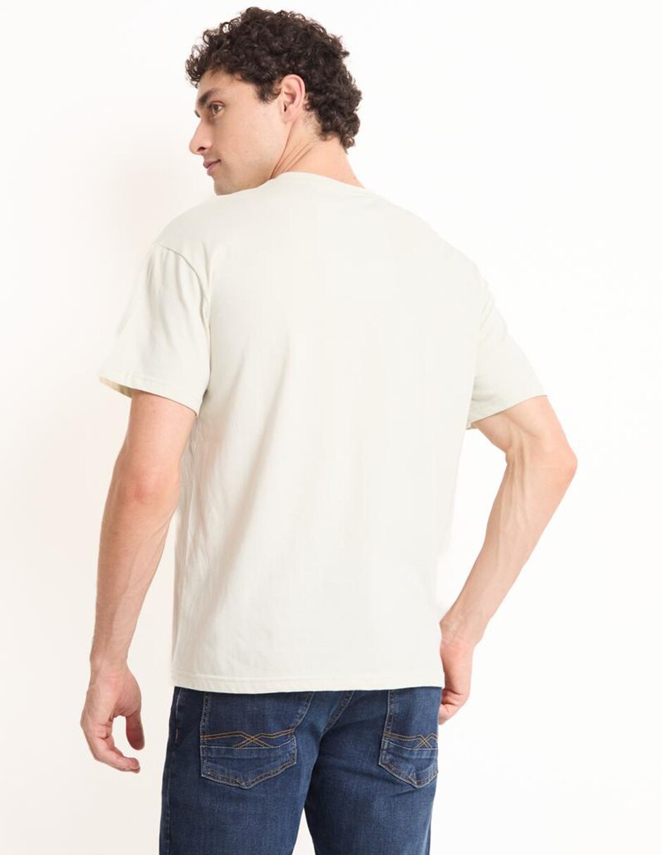 Playera cuello redondo para hombre 2