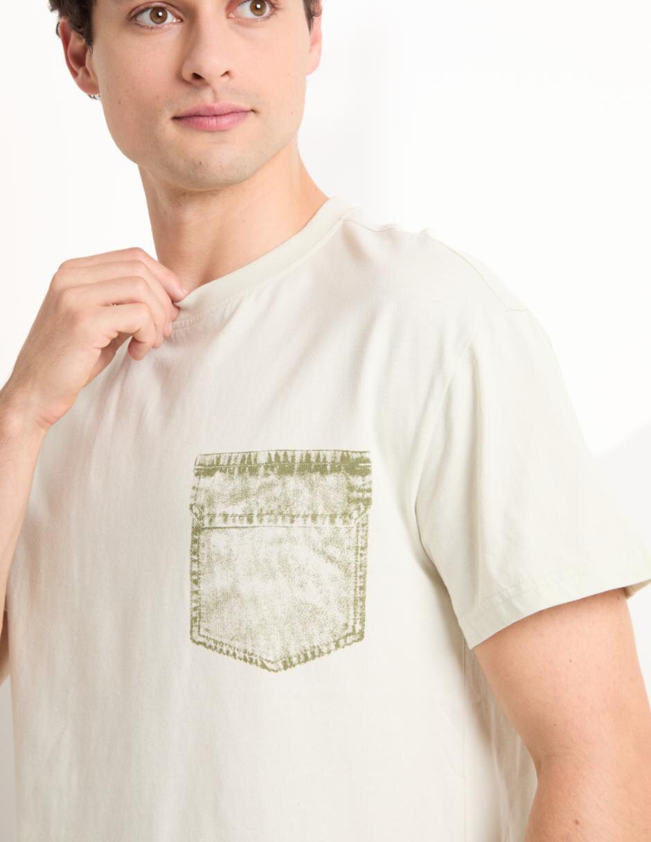 Playera cuello redondo para hombre 4