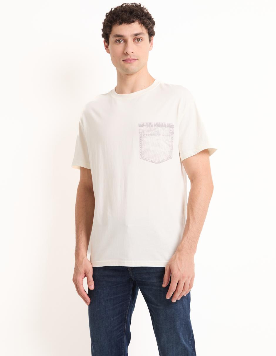 Playera cuello redondo para hombre