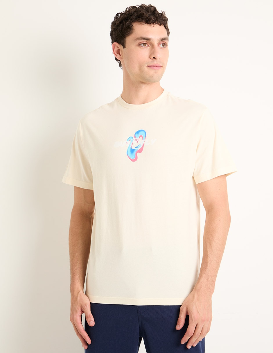 Playera cuello redondo para hombre