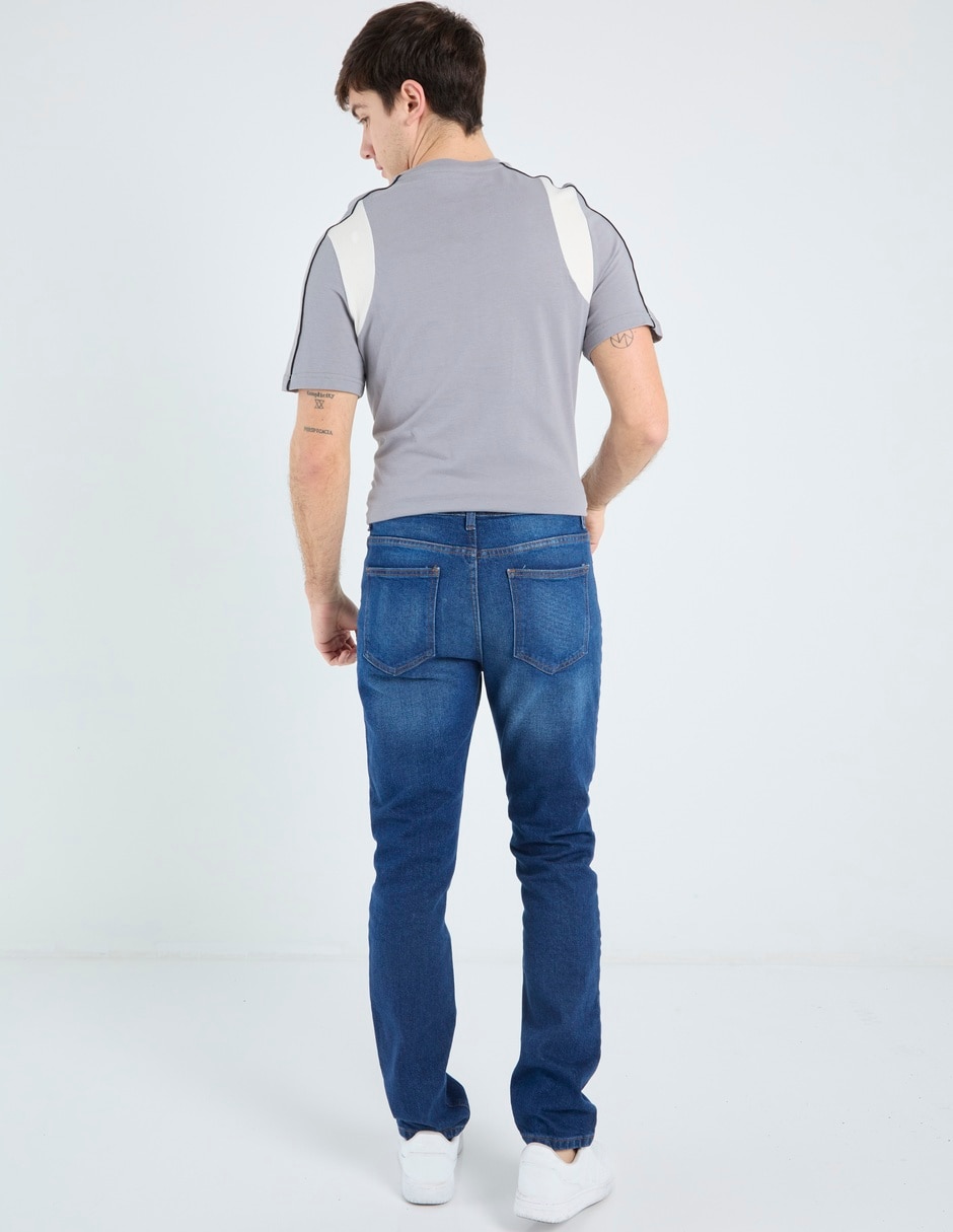 Jeans slim Non Stop deslavado para hombre
