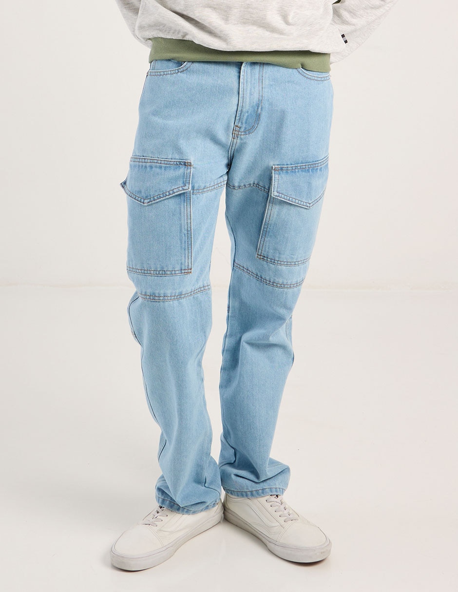 Jeans straight Non Stop lavado claro para hombre