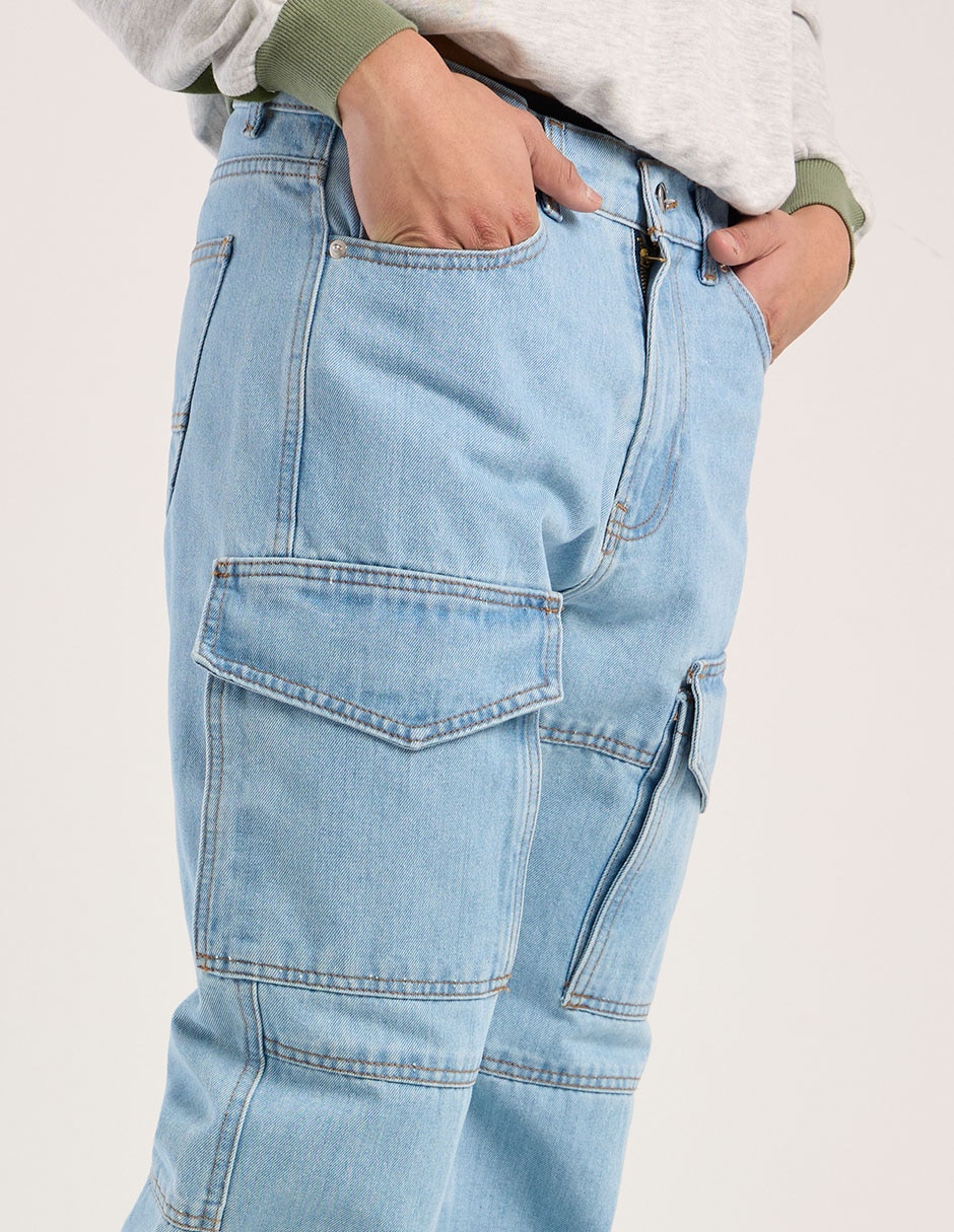 Jeans straight Non Stop lavado claro para hombre