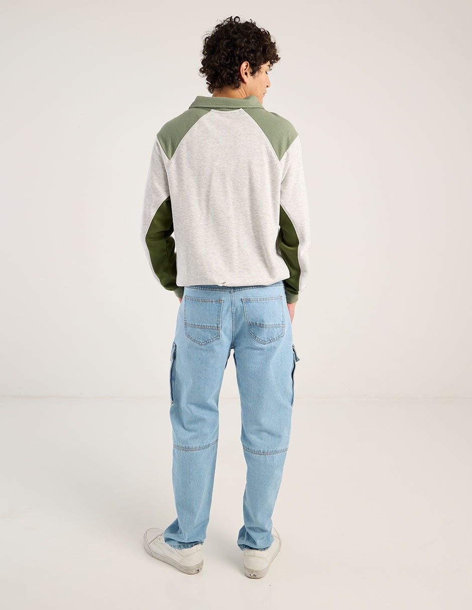 Jeans straight Non Stop lavado claro para hombre