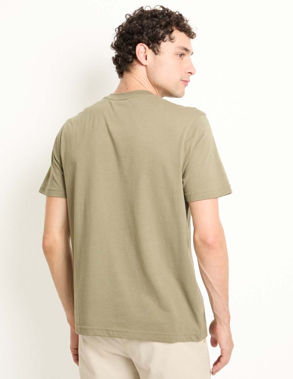 Playera cuello redondo para hombre 2