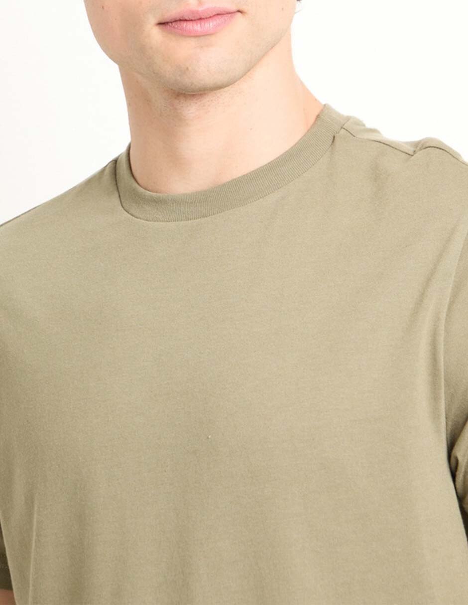 Playera cuello redondo para hombre 4