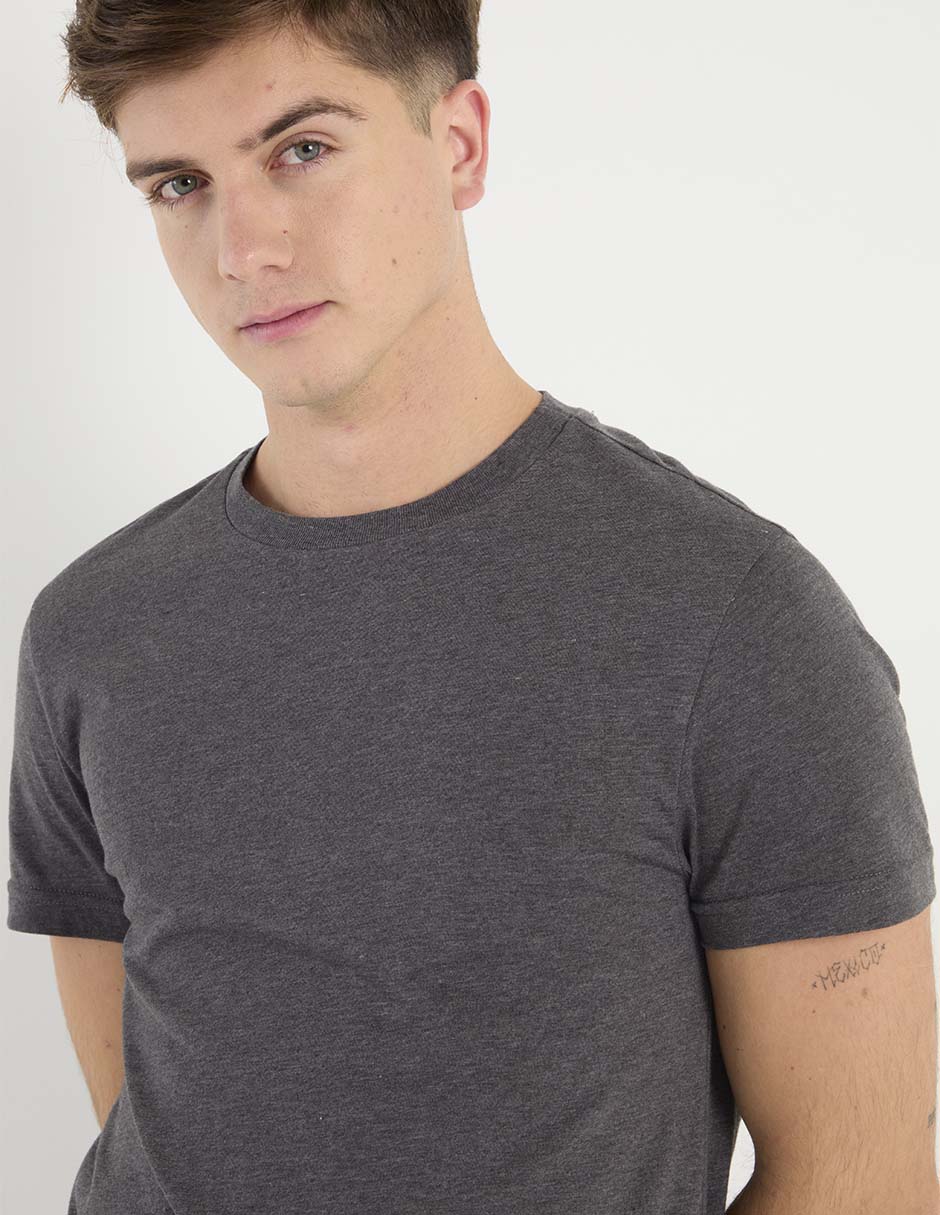 Playera cuello redondo para hombre 4