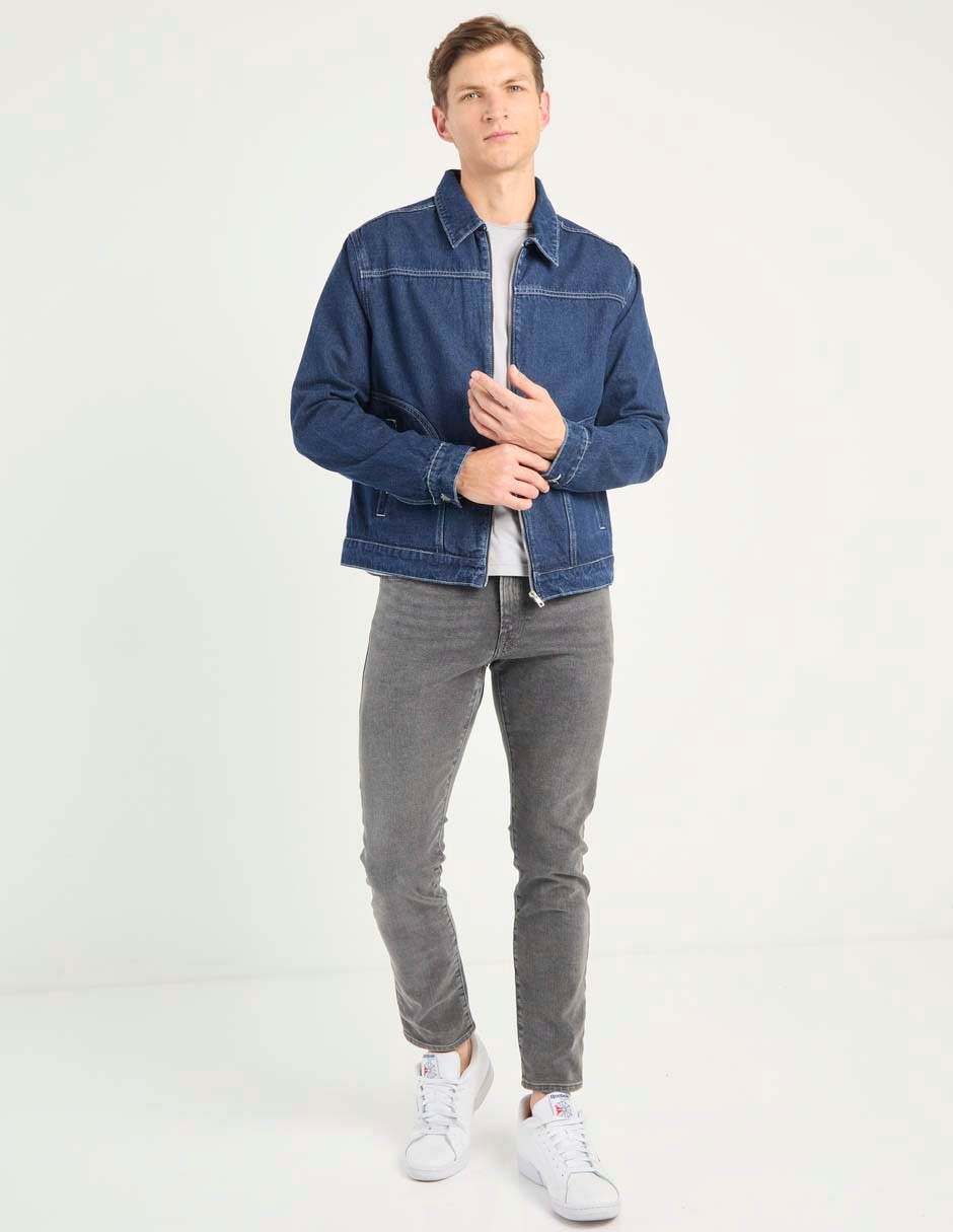 Chamarra harrington Non Stop de mezclilla para hombre
