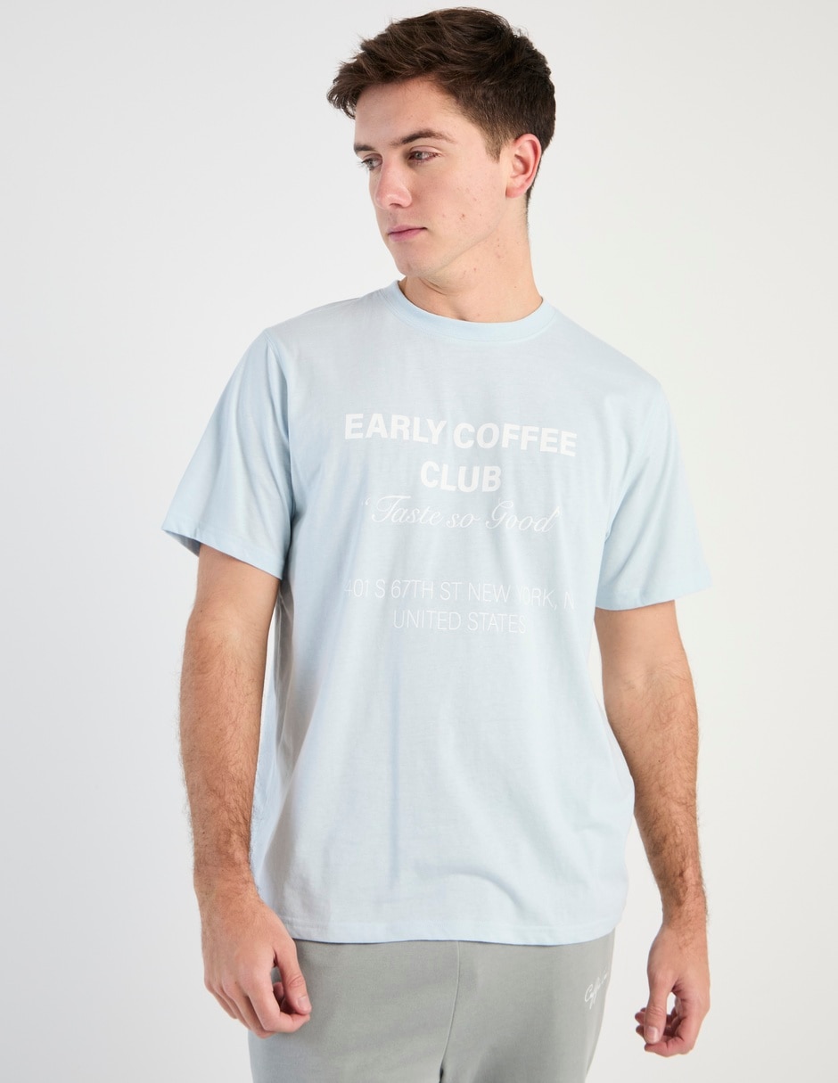Playera cuello redondo para hombre 1