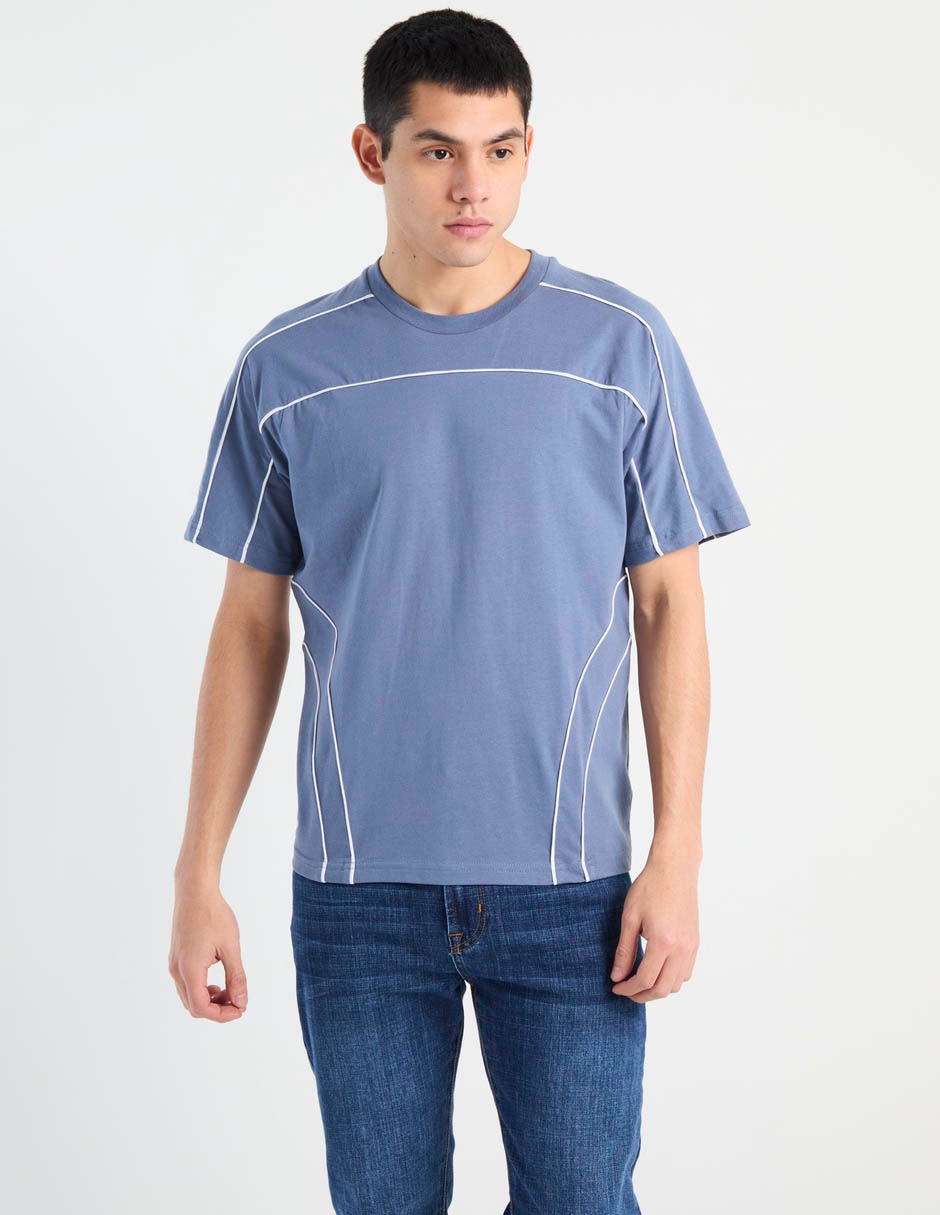 Playera cuello redondo para hombre 1