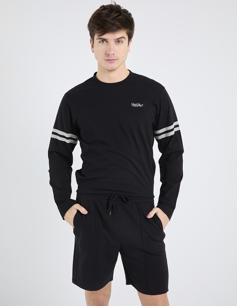Bermuda de algodón para hombre.