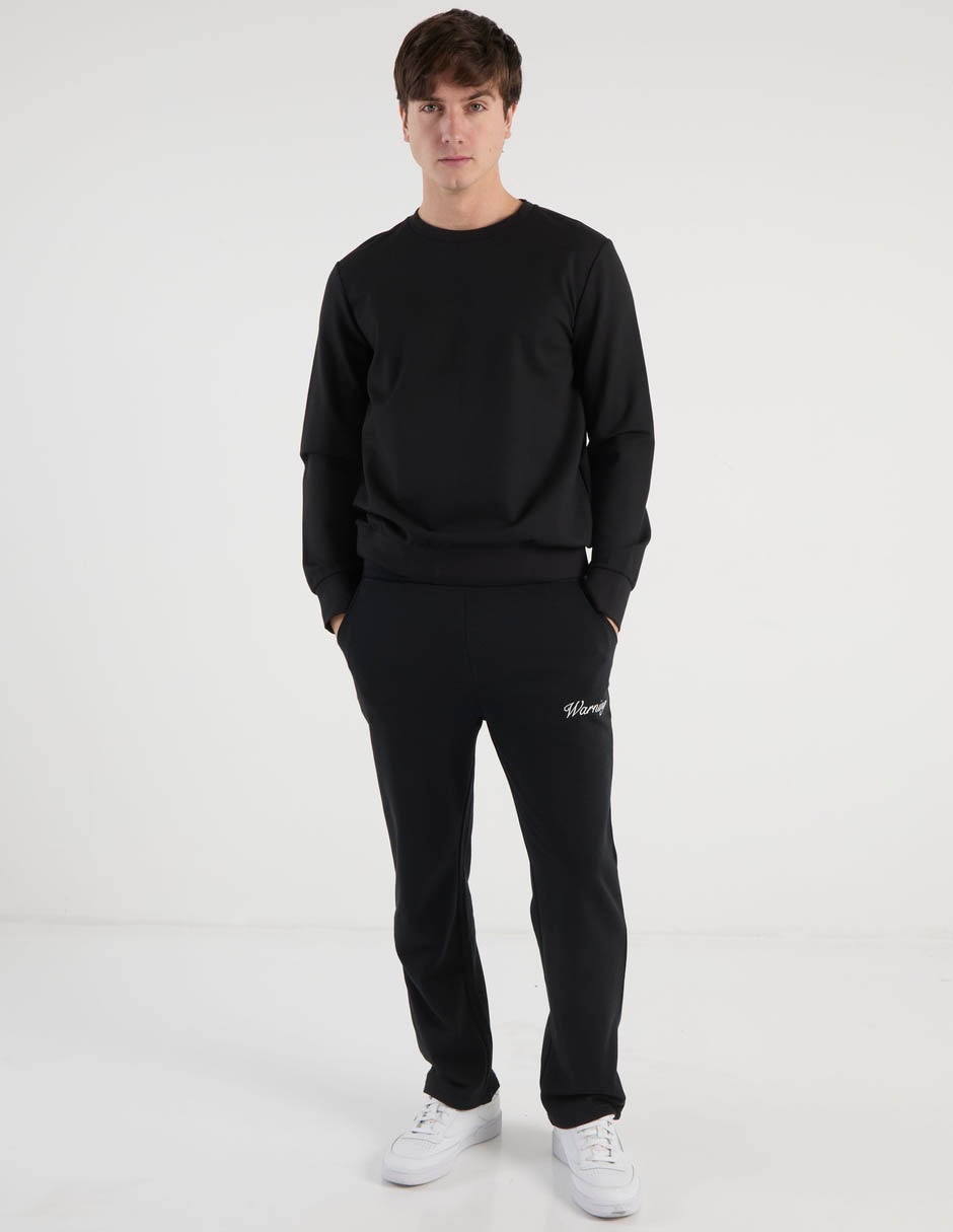 Pantalón regular de algodón para hombre 4