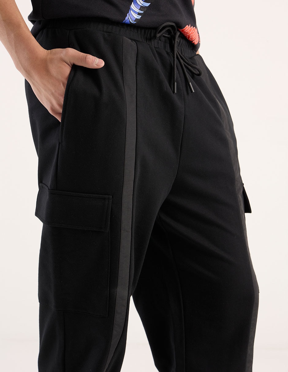 Pants slim con agujeta para hombre 4