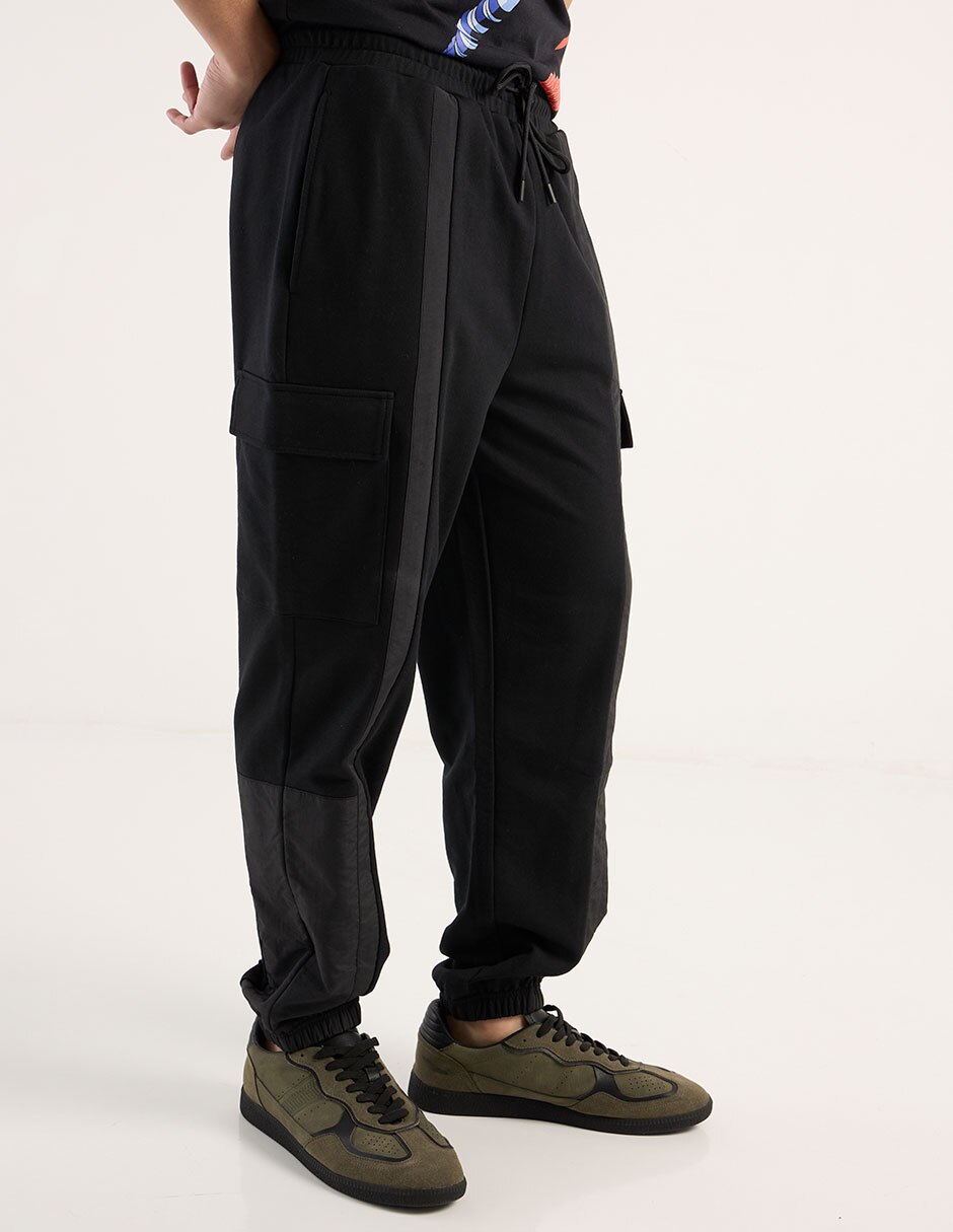 Pants slim con agujeta para hombre 5