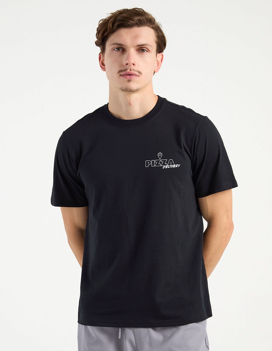 Playera Non Stop cuello redondo para hombre
