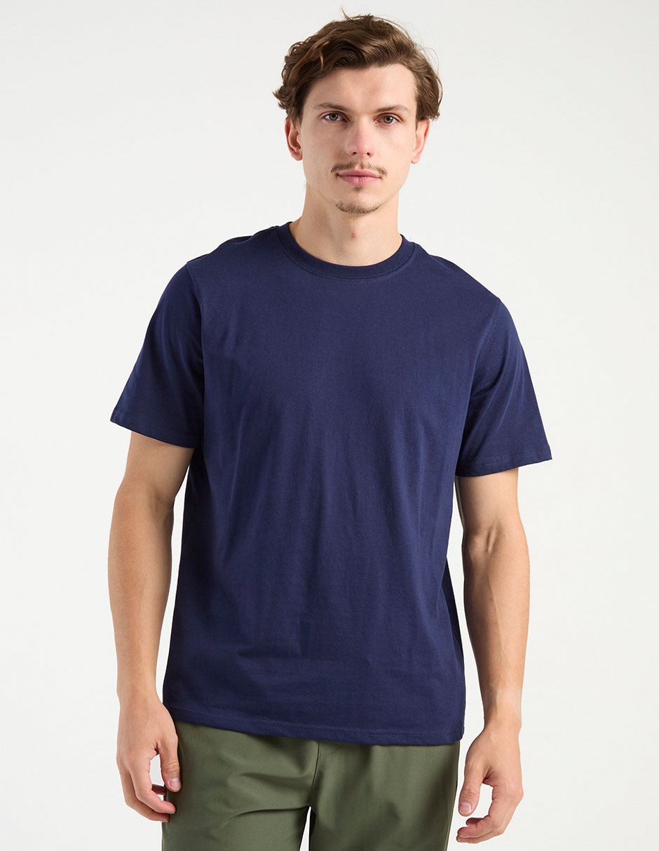 Playera cuello redondo para hombre 1