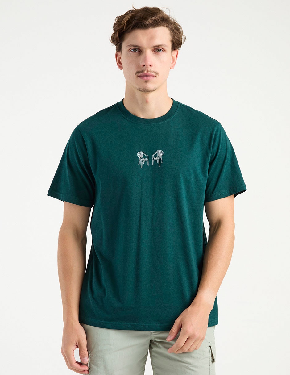 Playera Non Stop cuello redondo para hombre