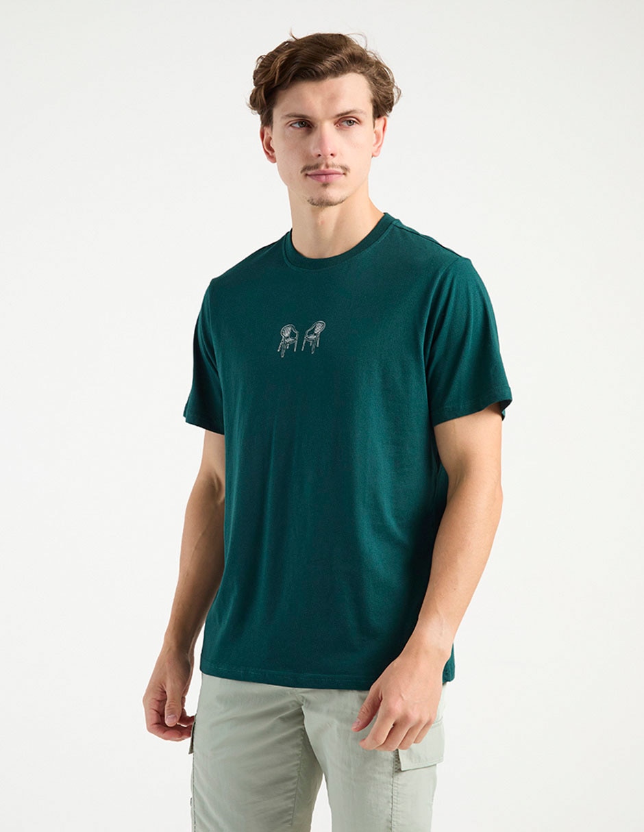 Playera Non Stop cuello redondo para hombre