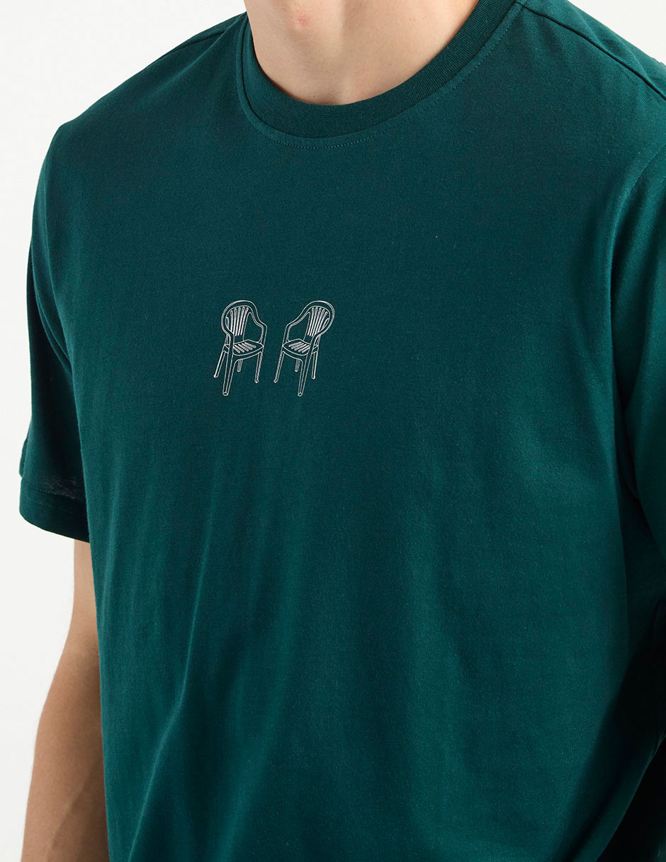 Playera Non Stop cuello redondo para hombre